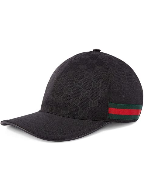 schwarze gucci cap|Gucci baseball hats for men.